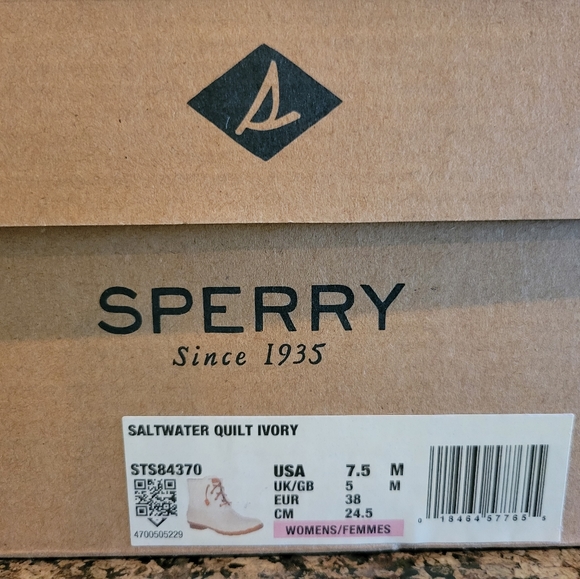 NEW Sperry Women's Top-Sider Saltwater Duck Boot - 7.5 - Picture 4 of 8